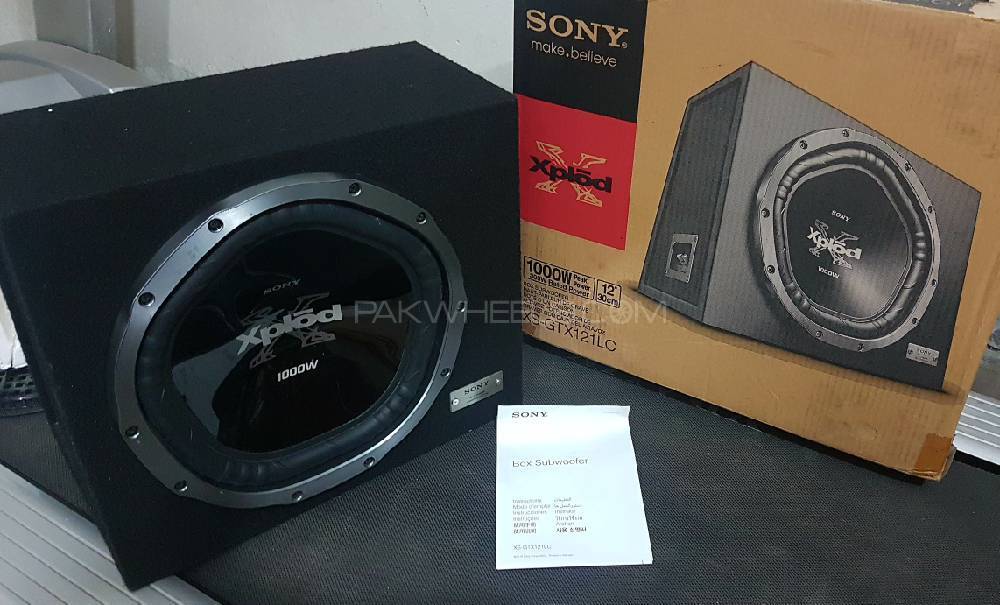 Sony Explod box woofer Image-1