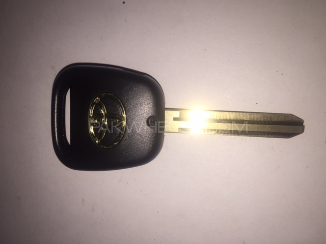 Aftermarket 1 Button Toyota Vitz Corolla Remote Key Shell with Blade C Image-1