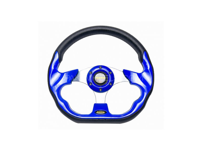 Buy Momo Blue Steering Wheel Small in Pakistan | PakWheels