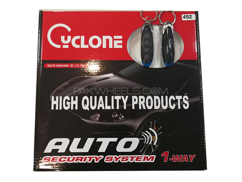 Cyclone Auto Security Alarm System Slim Style - Code 452 Image-1