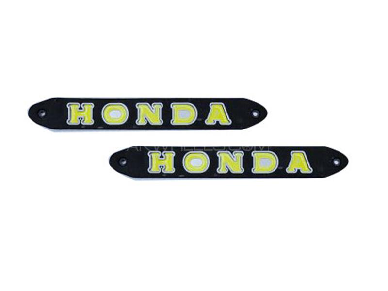LED Logo - Honda Yellow  Image-1