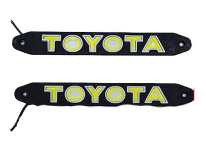 LED Logo - Toyota Yellow Image-1