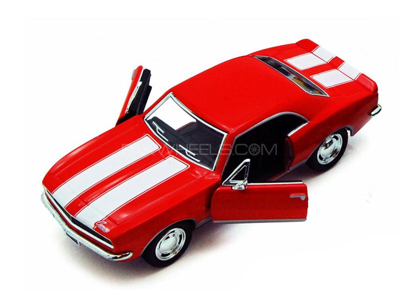 KinSmart Metal Body Die Cast 1967 Chevrolet Camaro Z28 - Red Image-1
