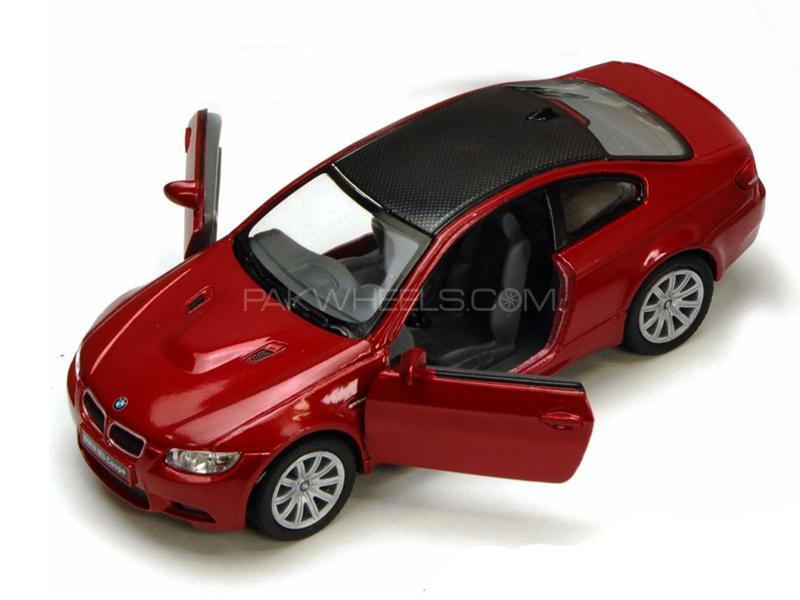 KinSmart Metal Body Die Cast BMW M3 - Red Image-1