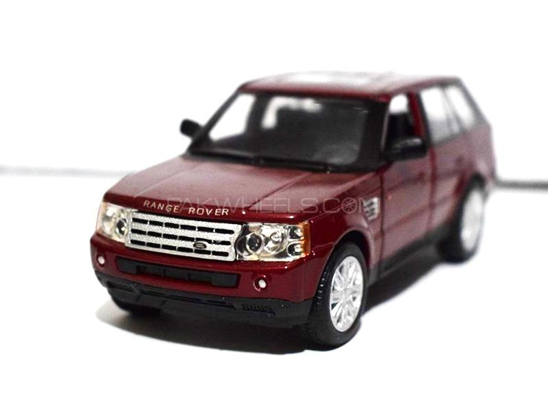 KinSmart Metal Body Die Cast Range Rover - Red Image-1