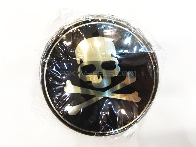 Skull Head Metal Logo   Image-1