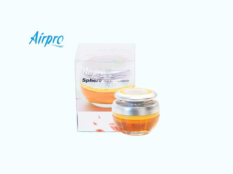 Airpro Sphere Gel Air Freshner Citrus Splash Image-1