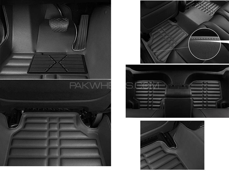 Honda BR-V Custom 2017-2018 5D Floor Matt - Black  Honda BR-V Custom 2017-2018 5D Floor Matt - Black  Image-2