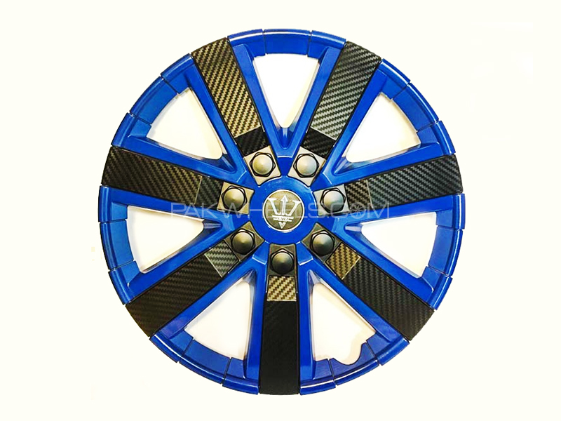 X8 Wheel Cover Blue Carbon S5 13" Image-1