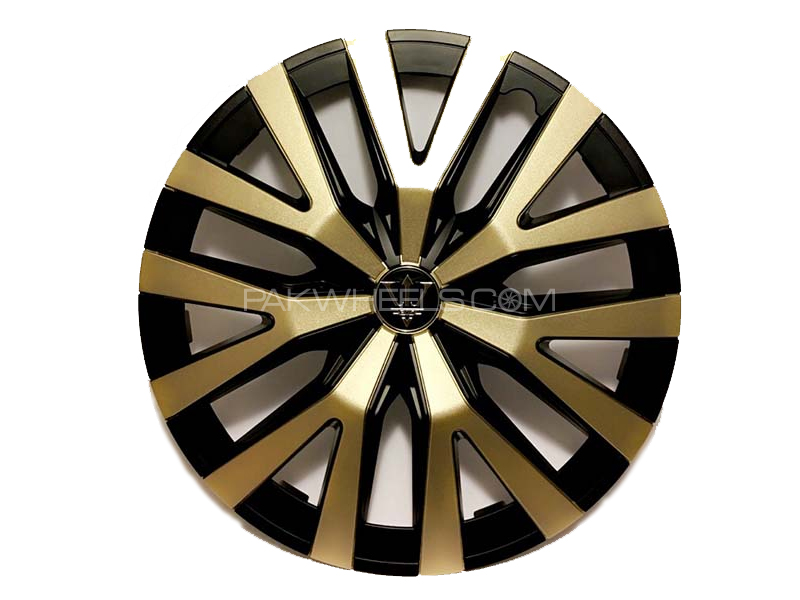 X8 Wheel Cover Evo Golden & Black S4 13" Image-1