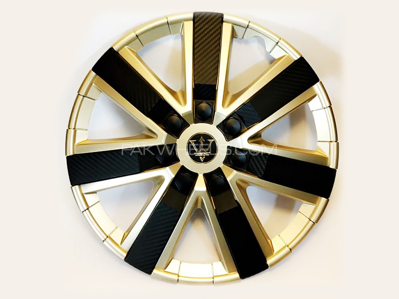 X8 Wheel Cover Golden Carbon S5 13" Image-1