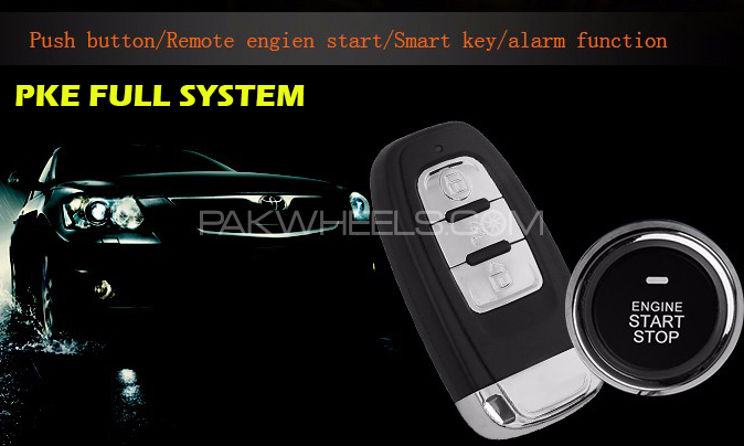 PKE GET YOUR CAR REMOTE START + PUSH START Auto Lock Unlock SECURITY Image-1