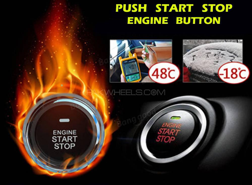 Latest PUSH START STOP HQ Kit 4 All Cars with "RFID Security LOCK" Image-1