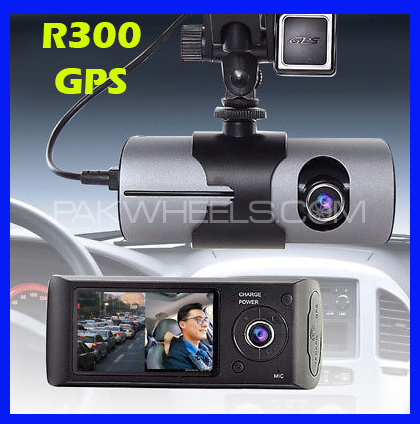 BIG OFFER R300 w/ GPS CAR Cam Recorder (2 IN 1) Camera Image-1