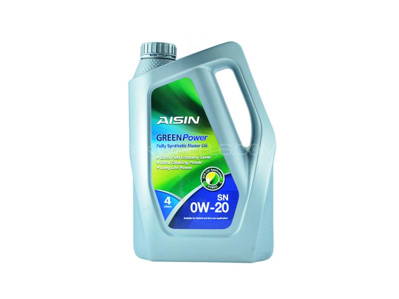 Aisin SN/CF 0w20 Fully Synthetic For Hybrid Engine Oil 4L Image-1