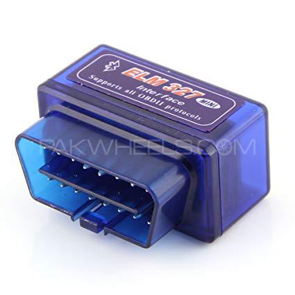 Mini ELM327 Supper Mini Blue OBD2 Bluetooth Auto car scanner Image-1