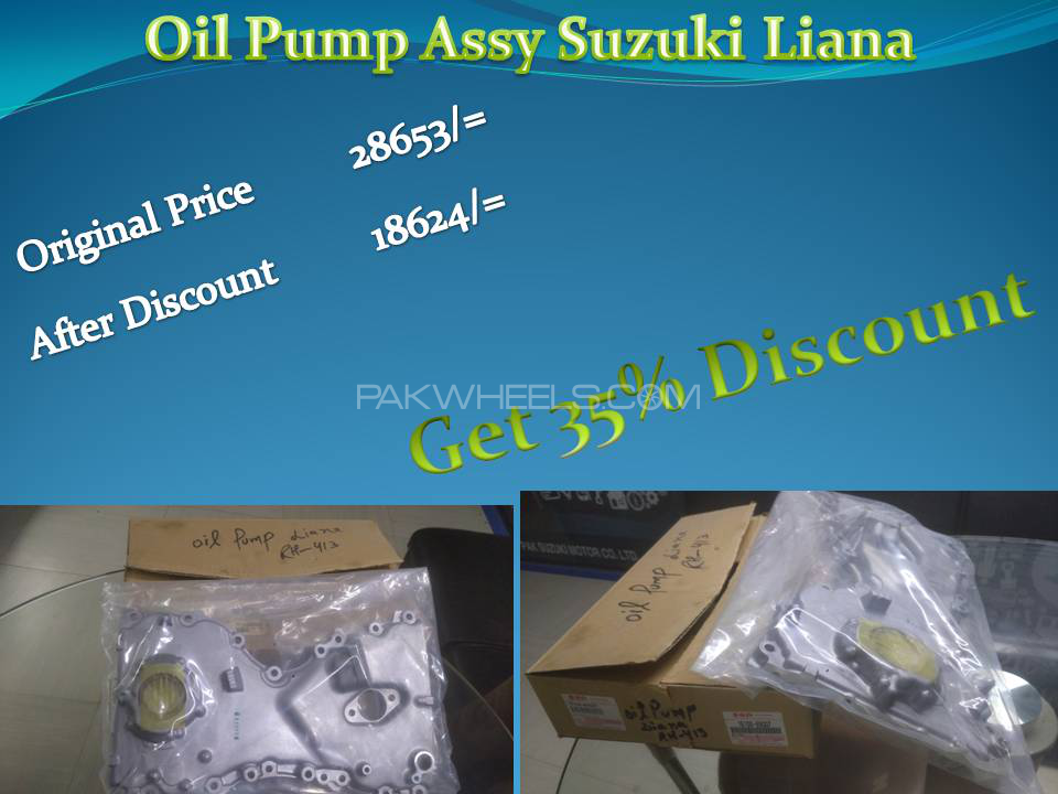 Suzuki Liana 130cc Oil Pump Assy  Image-1