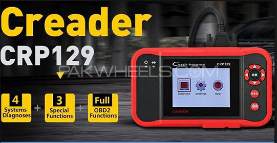 LAUNCH-Creader CRP129 OBD2 Car Diagnostic Scanner Engine+AT ABS+SRS Image-1