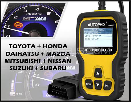 OM127 OBD2 Automotive Car Scanner JOBD Toyota Honda Nissan Suzuki Image-1
