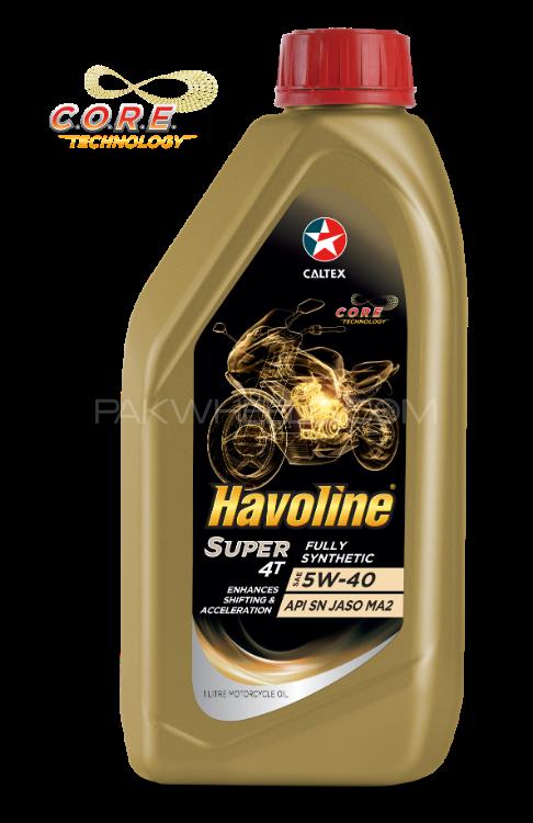 Havoline Super 4T FULLY SYNTHETIC 5W 40  Image-1