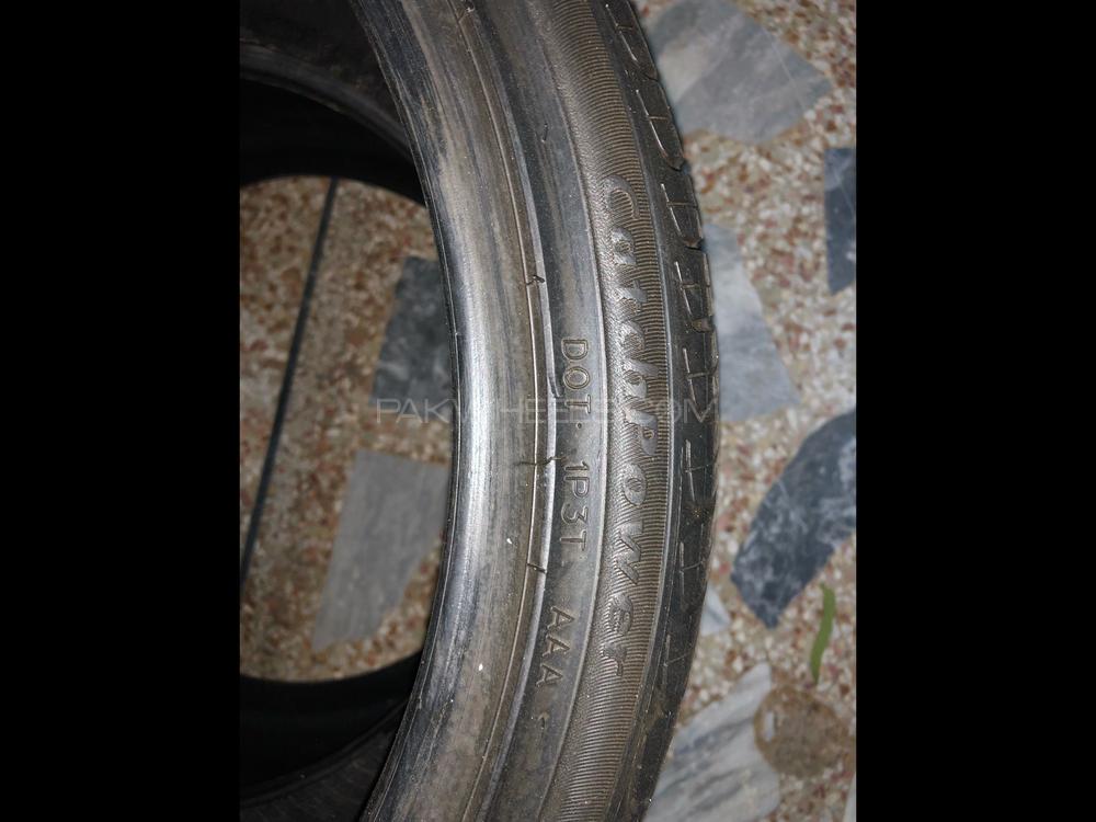 19 inch tyres 235-35-19 less used Image-1