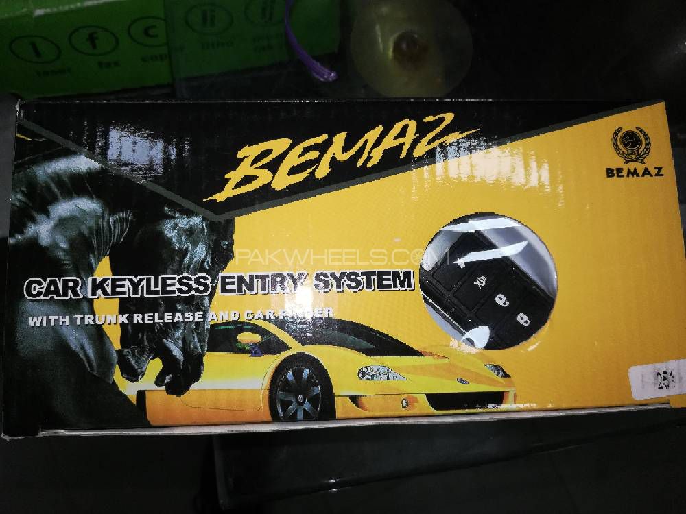 bemaz security system with trunk opener Image-1