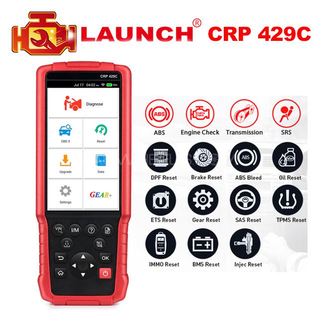 LAUNCH X431 CRP429C OBD2 Code Reader Engine/ABS/Airbag/AT CAR SCANNER Image-1