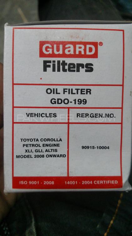 Guard oil filter Image-1