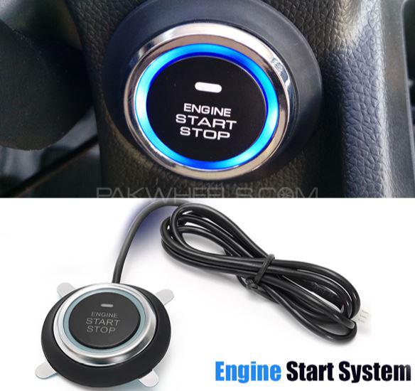 PUSH START STOP Button All Car + RFID Security Touch Start Stop Image-1