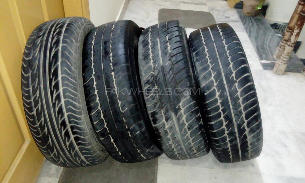 15 size tyre.previous used in altis corolla 1.8.can be use in other car. Image-1