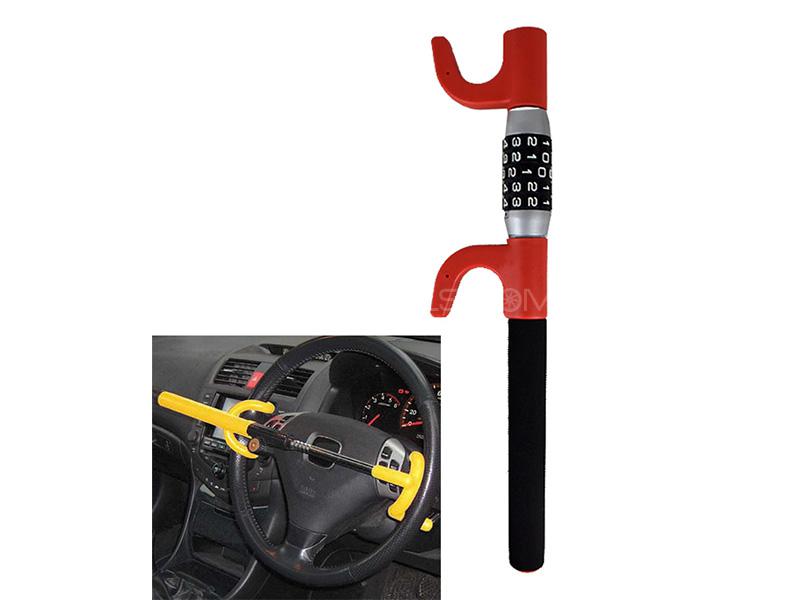 Universal Keyless Anti theft Car Steering Lock  Universal Keyless Anti theft Car Steering Lock  Image-2