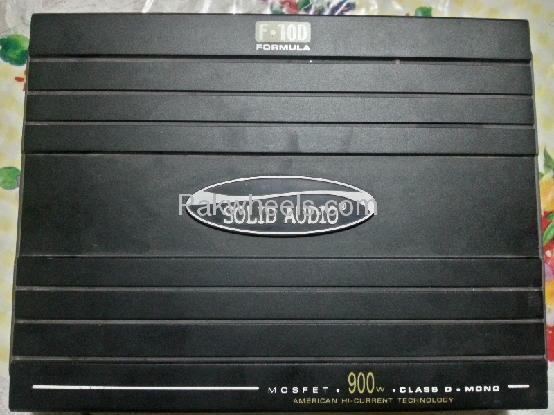 solid audio 4 channel amplifier  Image-1