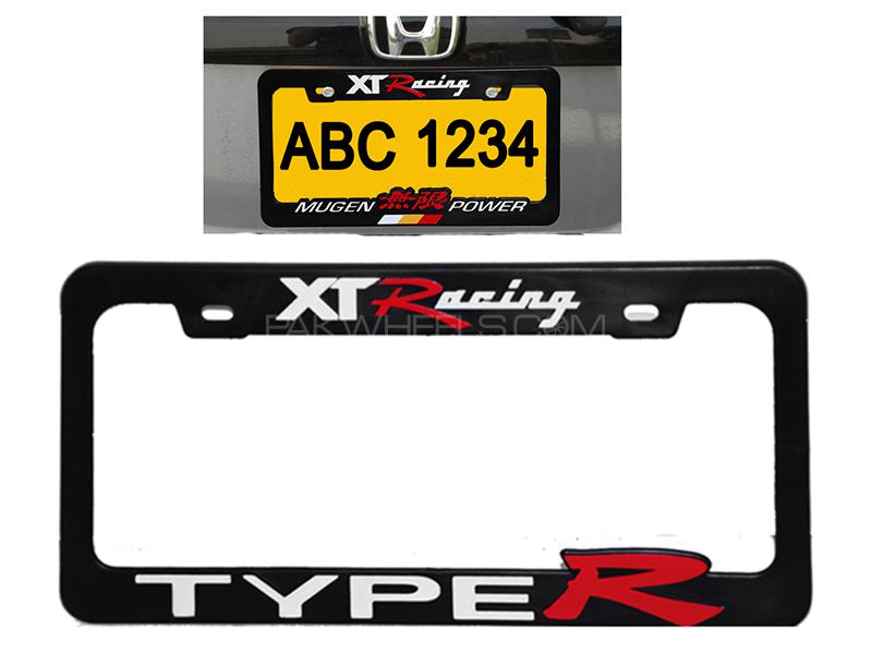 XT Racing Type R Number Plate Frame  Image-1
