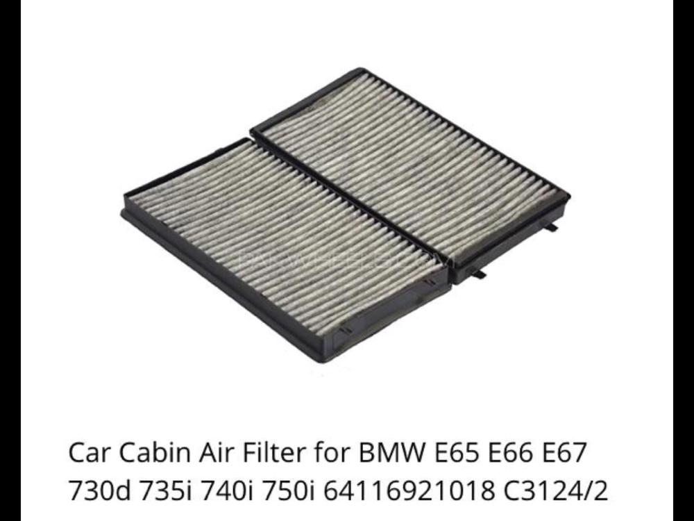 Bmw E65 7 series AC cabin filter 2004 model onwards Image-1