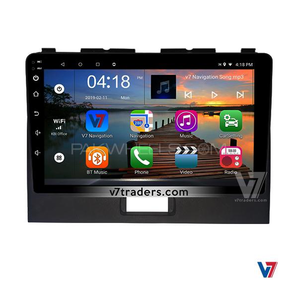 V7 Suzuki Wagon R 10" LCD Android Touch Panel GPS navigation DVD Image-1