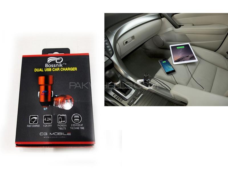 Bossnik Dual Fast Car Charger  Image-1