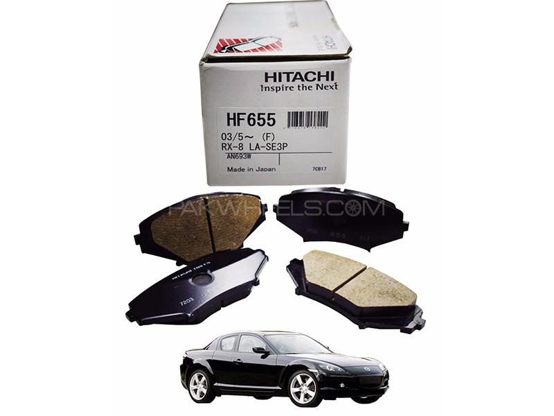 Hitachi Front Brake Pad For Mazda Rx8 2003-2010 - HF655M Image-1