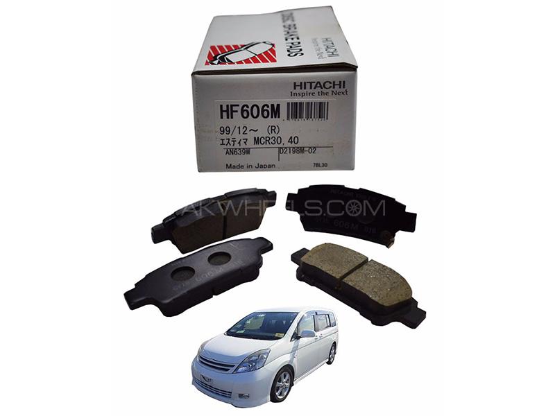 Hitachi Rear Brake Pad For Toyota Isis 2004-2009- HF606M Image-1