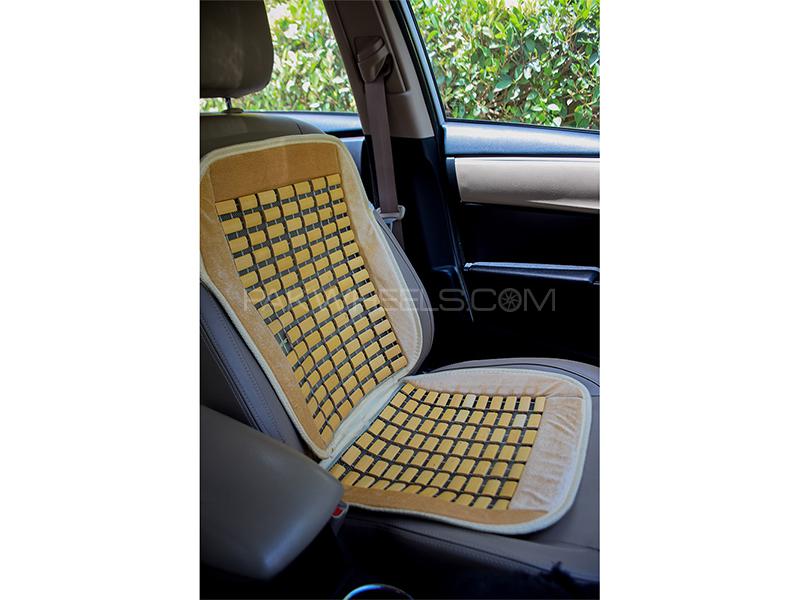 Barfi Seat Cover - Beige Image-1