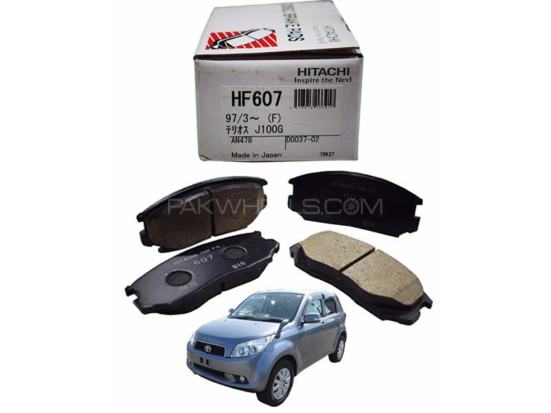 Hitachi Front Brake Pad For Toyota Rush 2006-2013 - HF607 Image-1