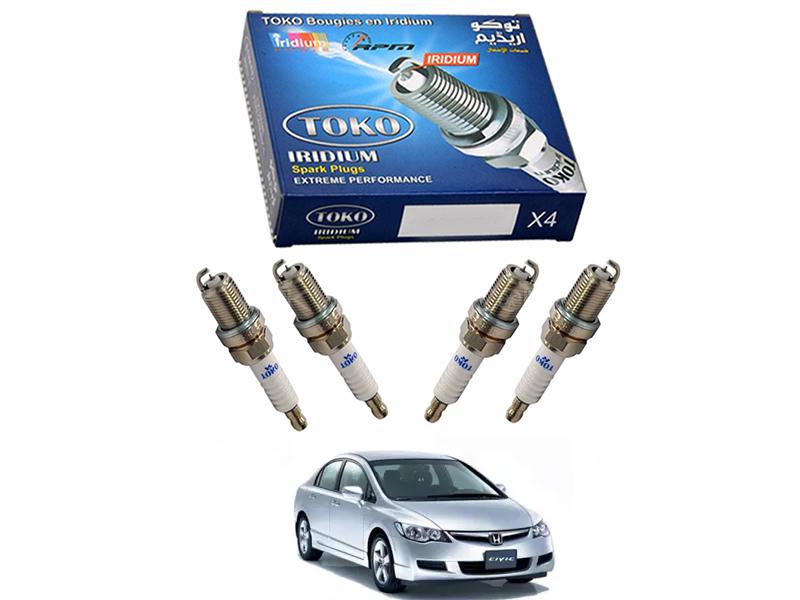 Iridium High Performance Spark Plugs For Honda Civic 2006-2012 - TIFR Image-1