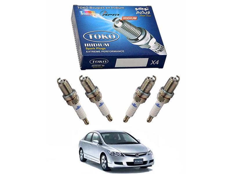 Iridium High Performance Spark Plugs For Honda Civic 2006-2012- TIFR Image-1