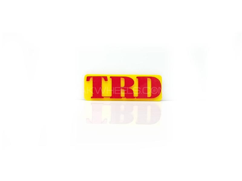 Trd Plastic Pvc Emblem Image-1