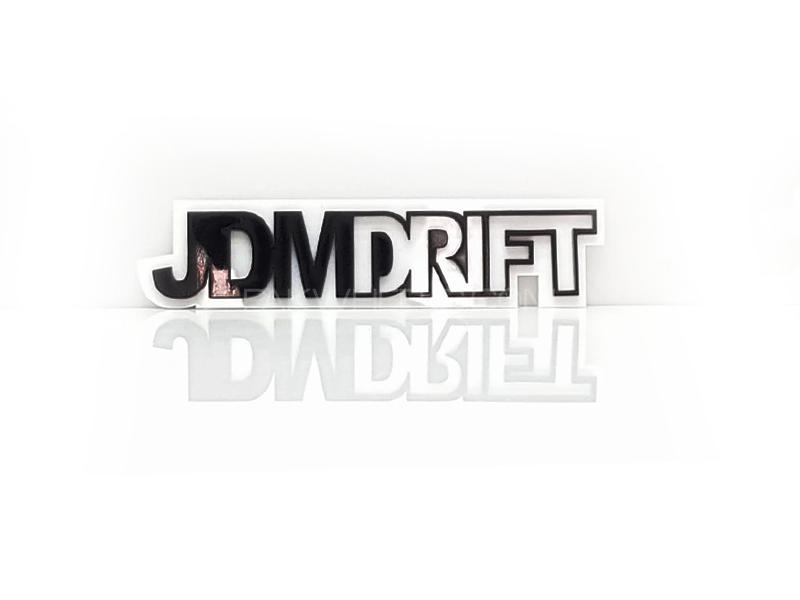 Jdm Drift Plastic Pvc Emblem Image-1