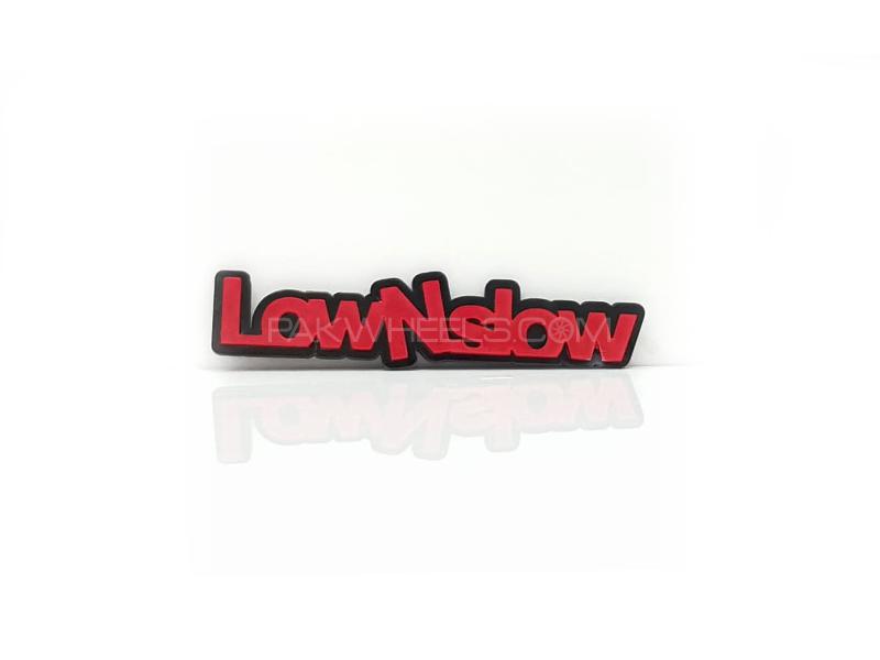 LownSlow Plastic Pvc Emblem Image-1