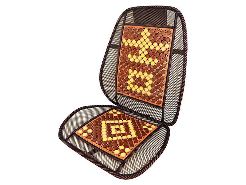 Universal Net Seat Cover - Brown Image-1