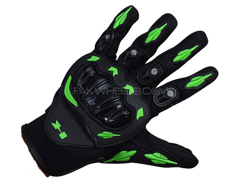 Bike Gloves - Green Image-1