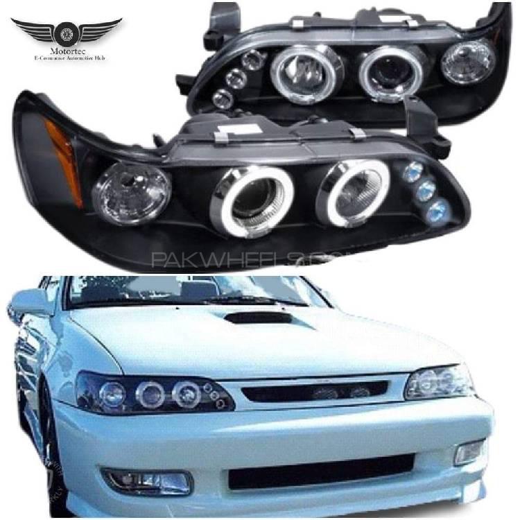 Toyota Corolla AE101 Front Projector Headlights Taiwan Made Image-1