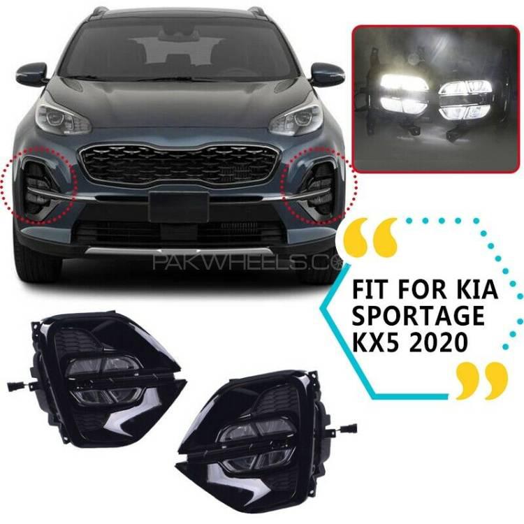 LED Front Fog Light DRL Kia Sportage 2019 Image-1