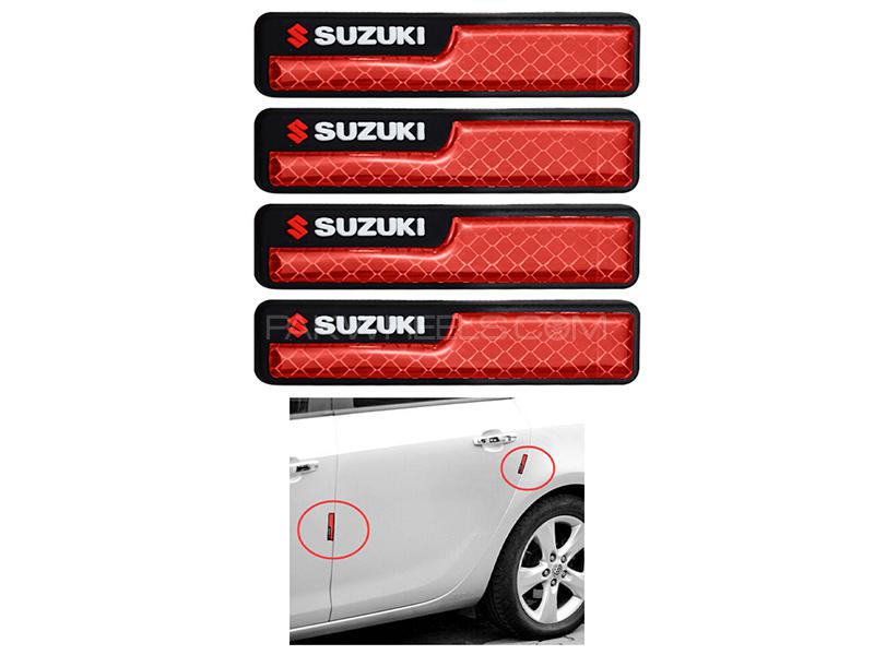 Universal Door Guard With Reflector Suzuki - Red Image-1
